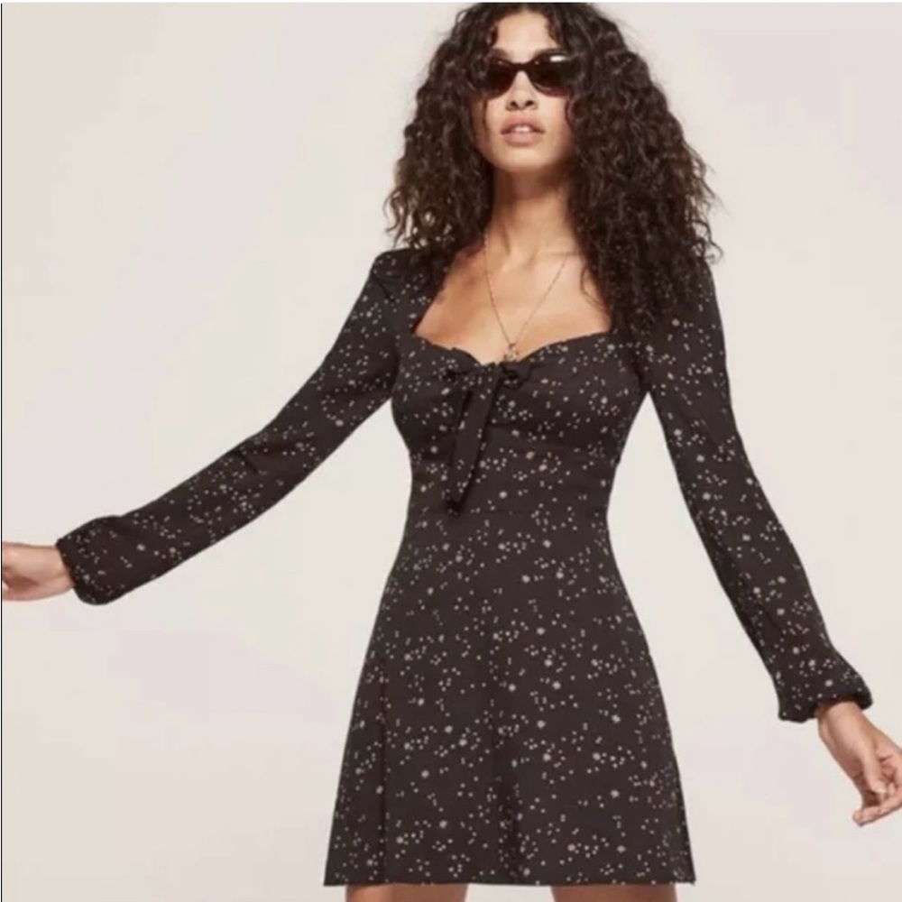 Reformation Black Dress